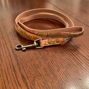 Beautiful Faux Leather Small Dog Leash